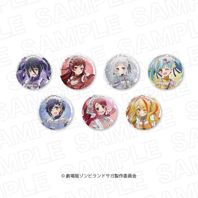 【劇場版『ゾンビランドサガ ゆめぎんがパラダイス』】ランダム　描き下ろし缶バッジ【12月17日17:00締切】【3月上旬発送予定】