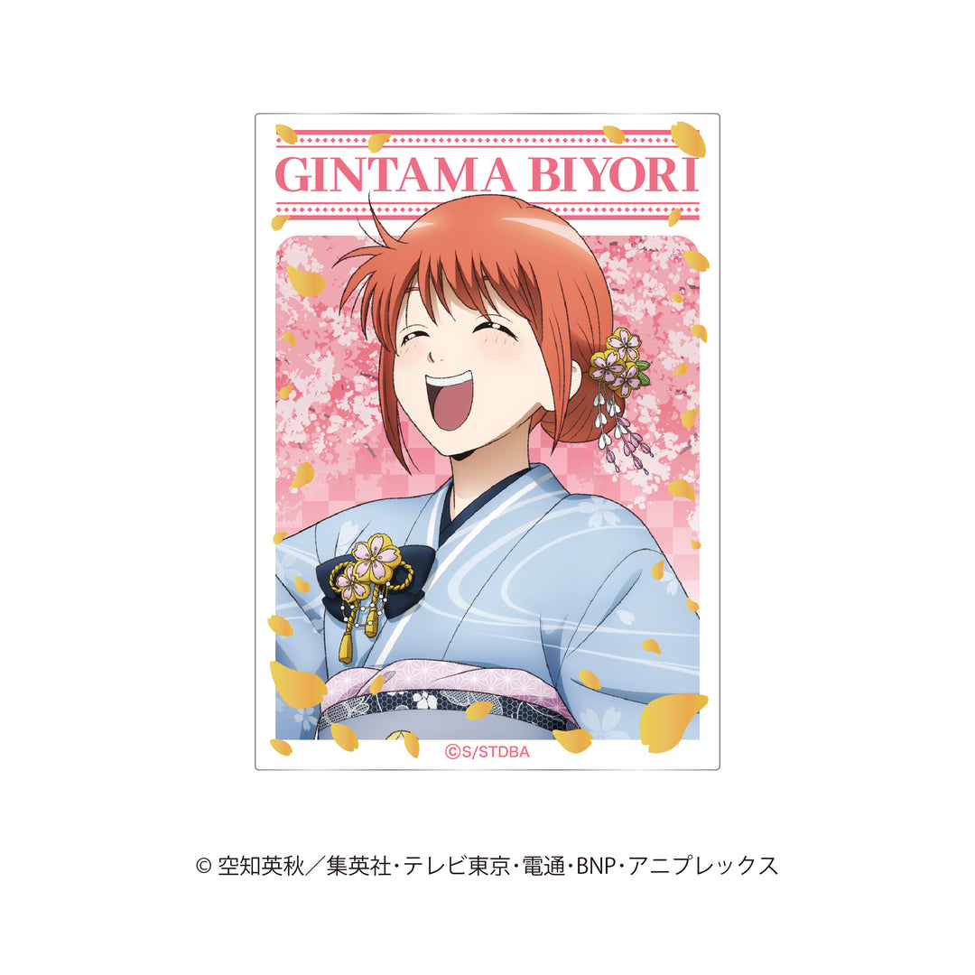 銀魂×HANA・BIYORI】ランダム 描き下ろしアクリルカード HANA・BIYORI