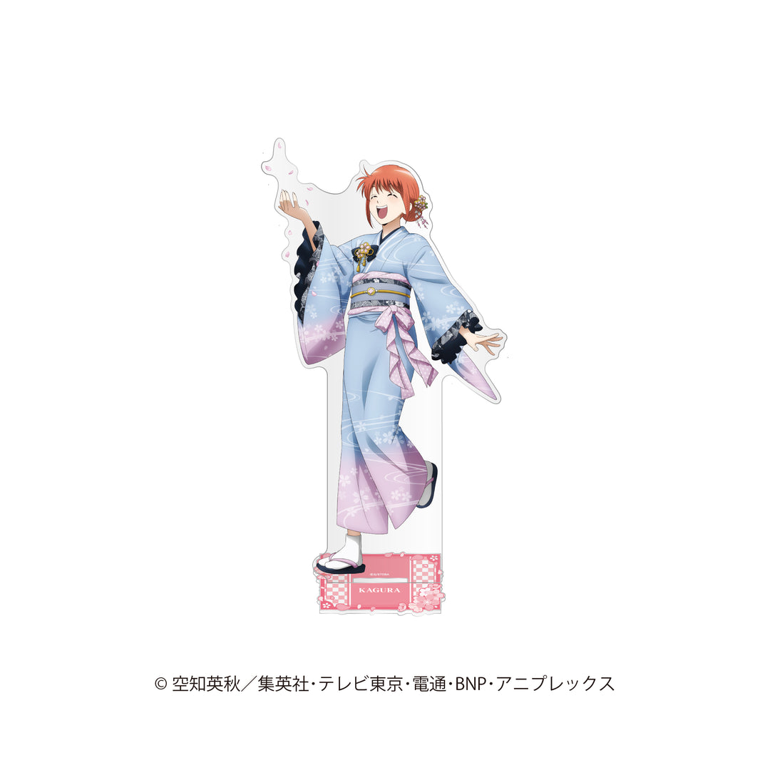 銀魂日和 ハナビヨリ 特大アクリルスタンド アクスタ 神楽 銀魂×HANA・BIYORI】特大アクリルスタンド HANA・BIYORI ver. – animo