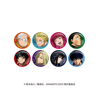 【TVアニメ『SAKAMOTO DAYS』 in 東武動物公園】トレーディンググリッター缶バッジ vol.1　単品【6月23日17時締切】【8月下旬発送予定】