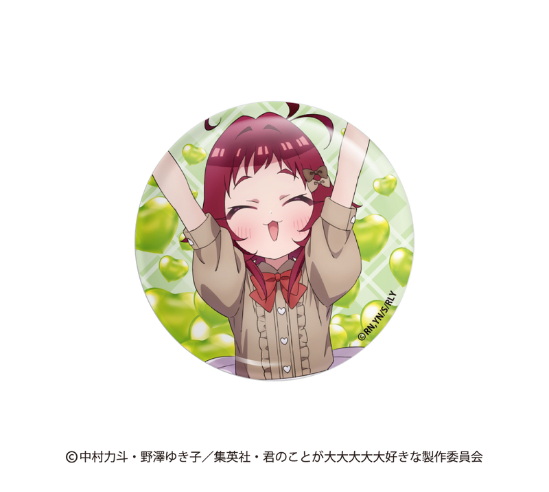 【再販】【君のことが大大大大大好きな100人の彼女】描き下ろしランダム缶バッジ【2025/7/30締切】【9月下旬発送予定】